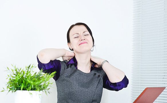 bolesť krku v dôsledku osteochondrózy foto 2