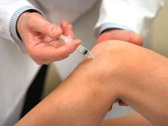 injekcia do kolenného kĺbu s artrózou