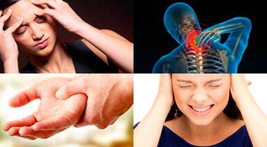 Príznaky osteochondrózy krčnej chrbtice